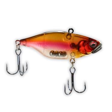 Imagem de U.S.A. BASS TACKLE Isca dura de acabamento premium M-Series Lipless Crankbait com ganchos de agudos do proprietário para pesca de robalo gigante largemouth Smallmouth (Tennessee Ghost, M-75)