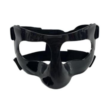Imagem de oshhni Protetor de nariz para nariz quebrado, máscara facial esportiva, capa protetora para adultos, protetor facial para exercícios de ginástica e softball, Quadro Completo