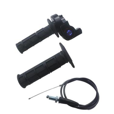 Imagem de Adsspro Aperto do acelerador de motocicleta 7/20.3 cm 22 mm Quick Twister com cabos de acelerador para KLX CR CRF EXC XR CRF50 CRF230 50 70 110 125 230 250 Dirt Pit Bike Motocross Motorbike Motor ATV