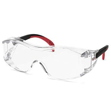 Imagem de Lincoln Electric Óculos de segurança | Cabe sobre óculos de grau | Armação ajustável | Lente transparente |K2968-1
