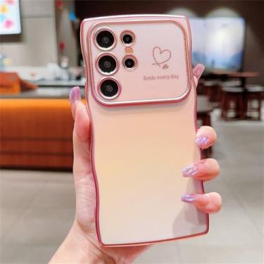 Imagem de Capa de celular revestida TPU à prova de choque para Samsung Galaxy S24 S23 S22 Ultra S24 Plus S23 S22 FE capa de silicone, 1, para S23 Ultra