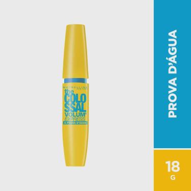 Imagem de Máscara de cílios maybelline the colossal VOLUM' express à prova D'ÁGUA preto 9,2ML