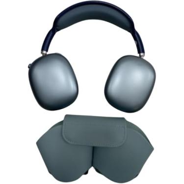 Imagem de Fone De Ouvido Sem Fio Compatível P9 Linha PREMIUM 1 Com Case Cor Branco Com Dourado (AZUL) (AZUL)