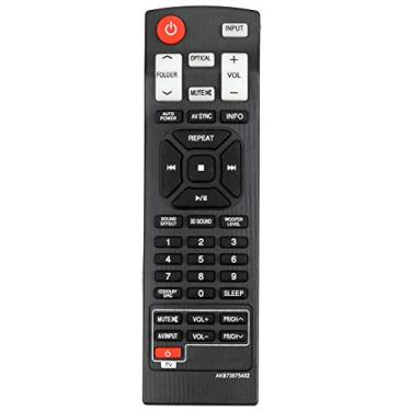 Imagem de AKB73575402 AKB73575401 controle remoto substituído para LG Sound Bar NB2420A NB2520A NB2530A NB3520A NB3530A NB3531A NB3532A NB3730A NB4530A NB4530B NB45322A B NB454 0 NB4542 NB4543 NB5540 NB5541