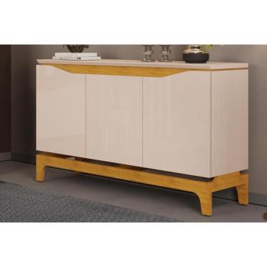 Imagem de Buffet De Sala Jantar Nice 3 Portas Cedro-off White - Dj Móveis