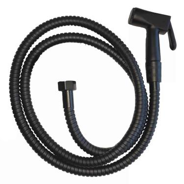 Imagem de Ducha Higienica Fosco Chuveirinho Completa Banheiro Mangueira Suporte Casa Lavabo Flexivel Box