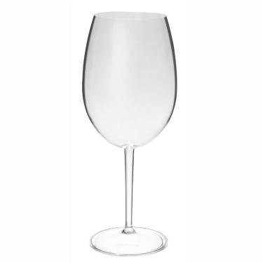 Imagem de Taça De Vinho Acrílico Transparente Roma Curves 600ml
