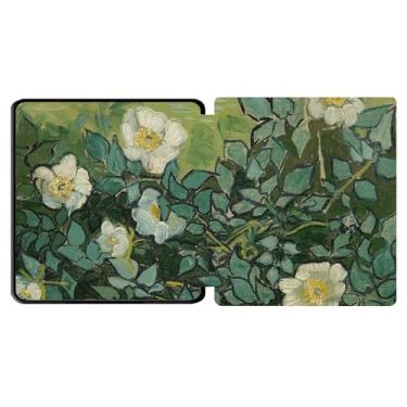 Imagem de GUKSRASO Capa para o Novo Kindle Oasis 10ª/9ª Geração (2019/2017) - Capa Protetora de Poliuretano à Prova d'água para Leitor Eletrônico de 7 Polegadas