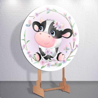 Imagem de Decoração infantil festa com painel redondo capa Animais Diversos Cute