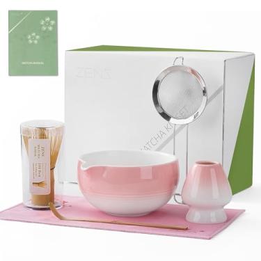 Imagem de Conjunto de batedor Yuran Matcha (rosa gradiente), conjunto 6