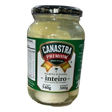 Imagem de Palmito Pupunha Inteiro 300gr Canastra Premium - atacarne