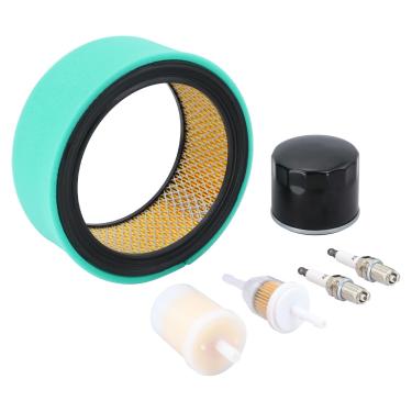 Imagem de Xiaoyudou Kit de ajuste 230015 compatível com motor a gás Bobcat 225 265 e motor Trailblazer 325 Soldador - Conjunto de velas de ignição de filtro de combustível de óleo de ar Repalces 067007 066698