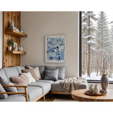 Imagem de Squirtle - 30 x 40 Caixa (vinil)