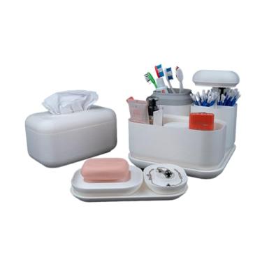 Imagem de Kit De Organização Para Banheiro - Pureza