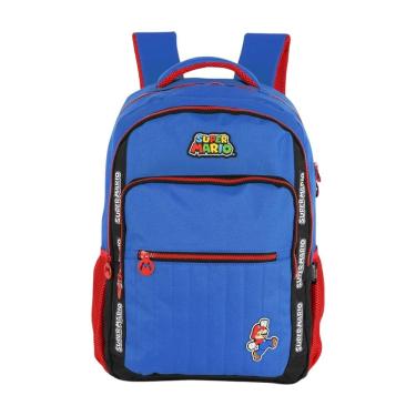 Imagem de Mochila De Costas Super Mario Bros Meninos Infantil Passeio