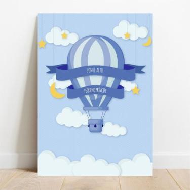 Imagem de Placa Decorativa Sonhe Alto - TaColado, 30x40cm