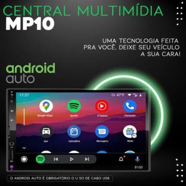 Imagem de Kit Multimídia MP10 CarPlay e Android Auto Fox 2016 em diante - First 