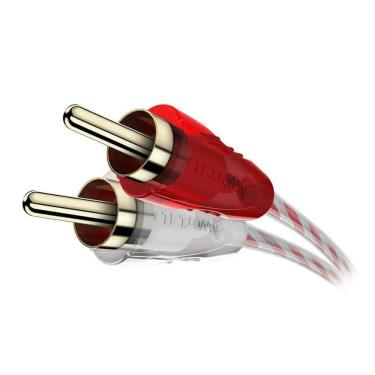 Imagem de Cabo RCA Stetsom Cristal Bronze Stereo 4mm 5 Metros para Áudio Estéreo com Baixa Perda...