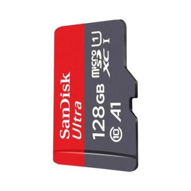 Imagem de Cartão De Memória SanDisk MicroSD 32GB 64GB 128GB 256GB UHS-I U3 C10 V