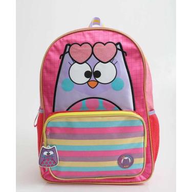 Imagem de Kit Bubu e as Corujinhas Original - Mochila BB23155J + de brinde Estoj