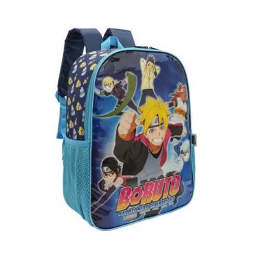 Imagem de Mochila Costas Escolar Infantil Juvenil Boruto Naruto Lucxel - Naruto 