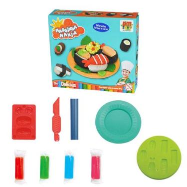 Imagem de Massinha mania delicias sortidos - sushi - Dm Toys