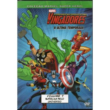 Imagem de DVD Vingadores - Volume 7: Batalha Pelo Universo