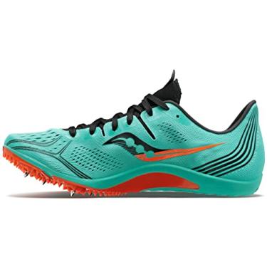 Imagem de Saucony Tênis de corrida masculino Endorphin 3, Menta fresca/preto, 5.5