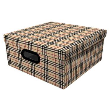 Imagem de Caixa Organizadora Linho Grande Galex 35X35X16CM, Protêa, 2317.GX.0005