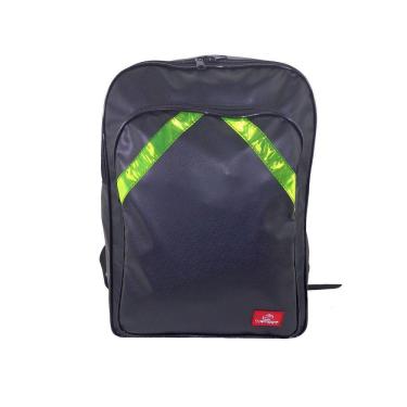 Imagem de Mochila Grande Reforçada Motoboy Motoqueiro Lona Refletivo