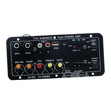 Imagem de UGPLM Módulo de áudio de placa amplificadora amplificador de subwoofer de áudio digital para carro Sing