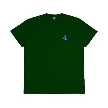 Imagem de Camiseta Santa Cruz Hand Chest Verde (Verde)-Masculino
