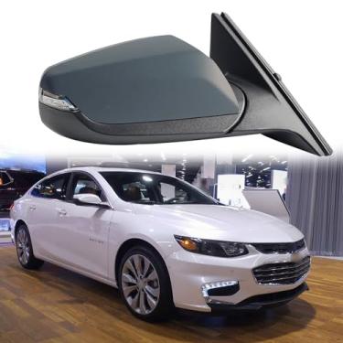 Imagem de Substituição do espelho lateral do passageiro adequado para Chevrolet Malibu XL 2016 2017 2018 Conjunto de espelho retrovisor lateral acessórios de espelho retrovisor do carro (9 fios)