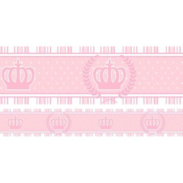 Imagem de Faixa Decorativa Adesivo Border Infantil Menina Princesa