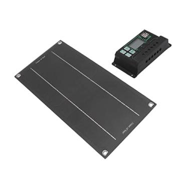 Imagem de Painéis Solares, Painel Solar Carregador de Bateria Solar Portátil de 18V Kit de Painel Solar Painéis Solares Kit de Carregador de Bateria de Painel Solar de 600W Painel Solar