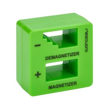 Imagem de MeasuPro Desmagnetizador e magnetizador - verde - para pontas de chaves de fenda, brocas e ferramentas pequenas, parafusos grandes ou grandes, brocas, soquetes, porcas, parafusos, pregos e ferramentas