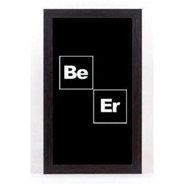 Imagem de Quadro Porta Tampinhas Pequeno - Elements Beer 1035 - Karin Grace, úni