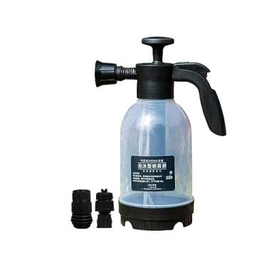 Imagem de Nishiyuenyi Pulverizador de Espuma de Pressão Manual 2000ml E 3 Bicos Pulverizador de Sabão Pressurizado à Mão para Entusiastas de DIY, Economia de Trabalho, Garr