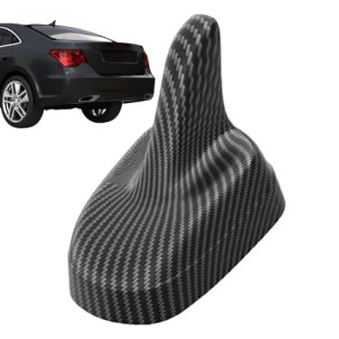 Imagem de Antena de barbatana de tubarão para carro, barbatana de tubarão para carro,Capa de antena com design simplificado | Barbatanas de tubarão de concha aérea decorativas e resistentes ao desgaste para top
