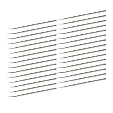 Imagem de Agulha De Costurar Saco 125mm Aço 30 Unidades Rino