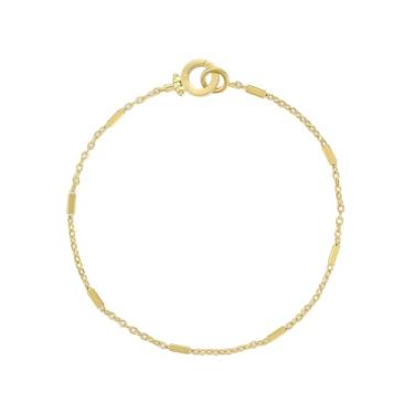 Imagem de gorjana Pulseira Tatum feminina, One Size, Banhado a ouro, Não aplicável