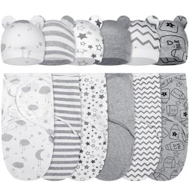 Imagem de Conjunto de Cobertores Baby Swaddle Ramede (6 Peças) - 0 a 3 Meses