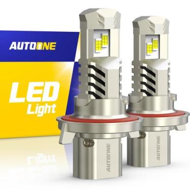 Imagem de Lâmpada LED AUTOONE H13 22000LM 6000K - 600% Mais Brilho - Pacote com 