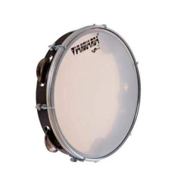 Imagem de Pandeiro ABS Preto 10" Pele Leitosa Vanguarda - Spanking/Vanguarda
