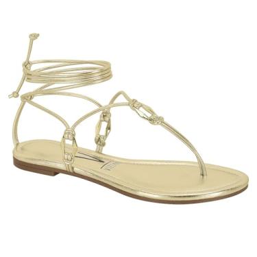 Imagem de Sandália Rasteira Vizzano de Dedo com Amarração