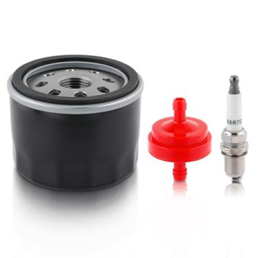 Imagem de Carbhub Filtro de óleo 951-12690 para cortador de grama Troy Bilt TB30 TB30R TB42 TB46 Cadet XT1 CC30 CC30H CC800 CR30 Craftsman LT1500 LT3800 LT4200 R1000 T1000 T1000 T1000 1200 T1300 T1500 para MTD