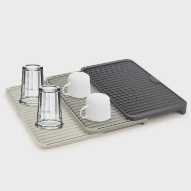 Imagem de Tapete de silicone para secar louça, proteção resistente ao calor, talheres, lava-louças, tapete para pia, cozinha, pia,