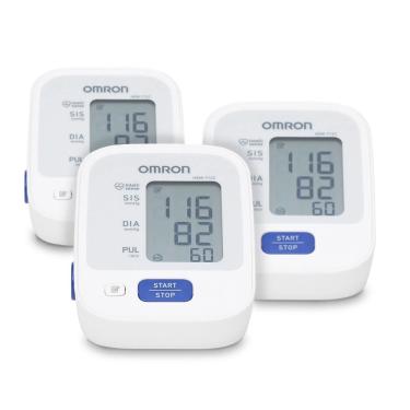 Imagem de Kit Com 03 Aparelhos Medidor de Pressão Arterial Digital de Braço Omron HEM-7122