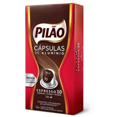 Imagem de Cápsula Pilão Café Espresso 10 52g