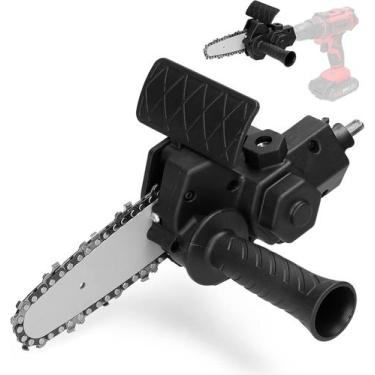 Imagem de Mini Motoserra Adaptador Para Furadeira acessório ferramenta motosserr